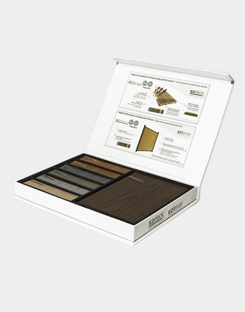 Marketing book elite samples decking boards fencing boards composite material toronto vancouver