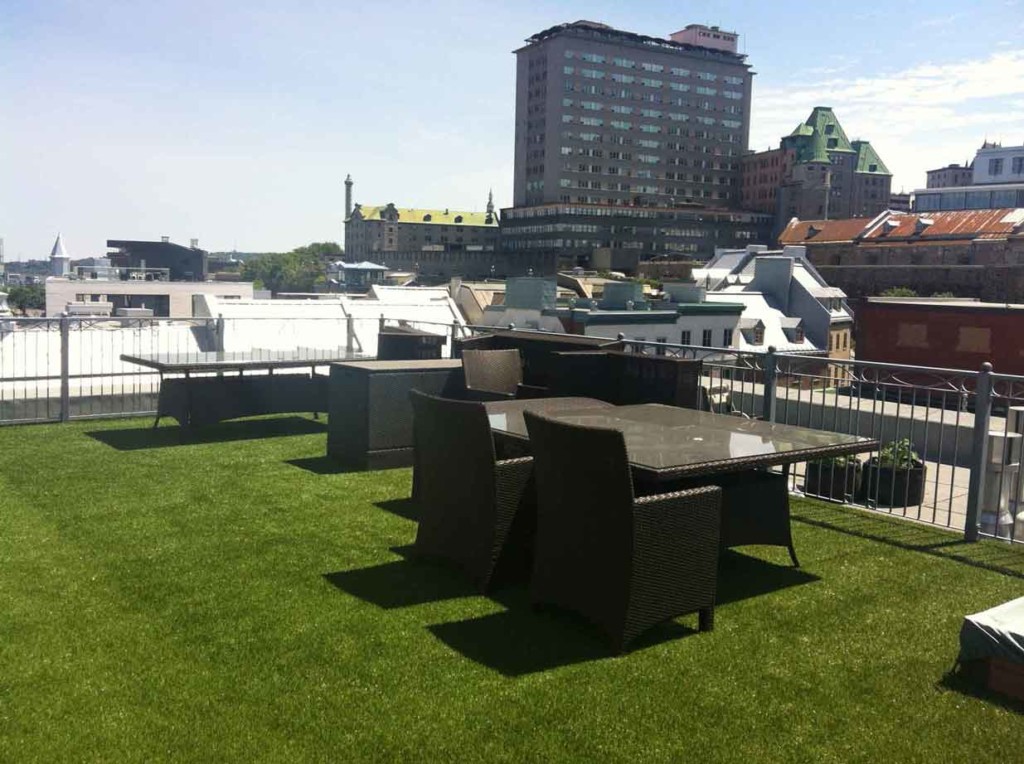 artificial grass rooftop