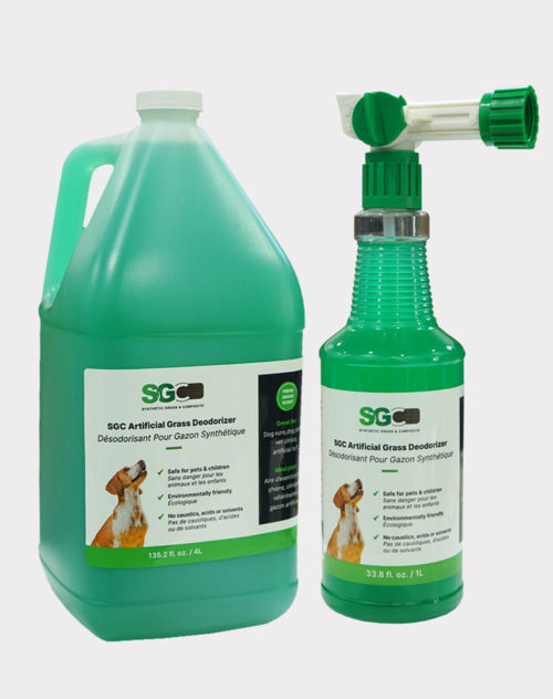 deodorizer kit for pet urine remover desinfect cleans artificial grass