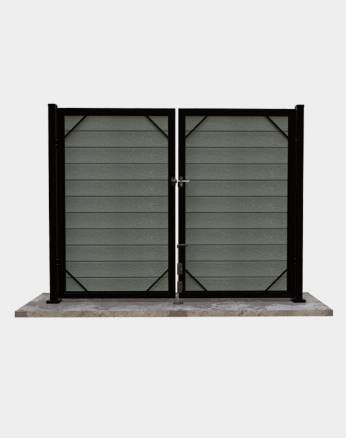 aluminum black Double-gate vancouver alberta toronto ontario