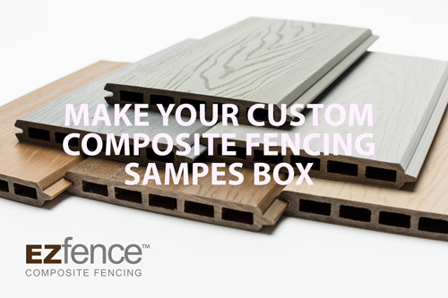 COMPOSITE+FENCING+SAMPLES+KIT+EZFENCE