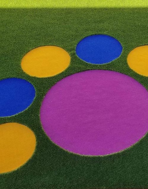 Colored turf PolyYellow Yellow Artificial Turf SGC 18773337081