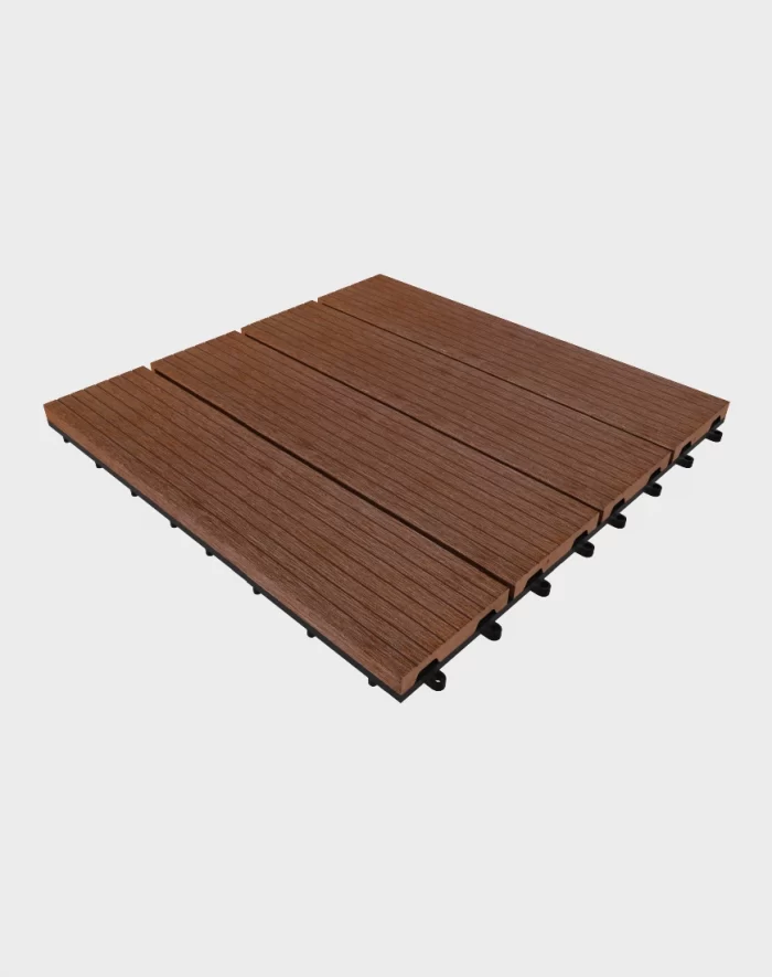 Composite deck tiles ezclip disign sand