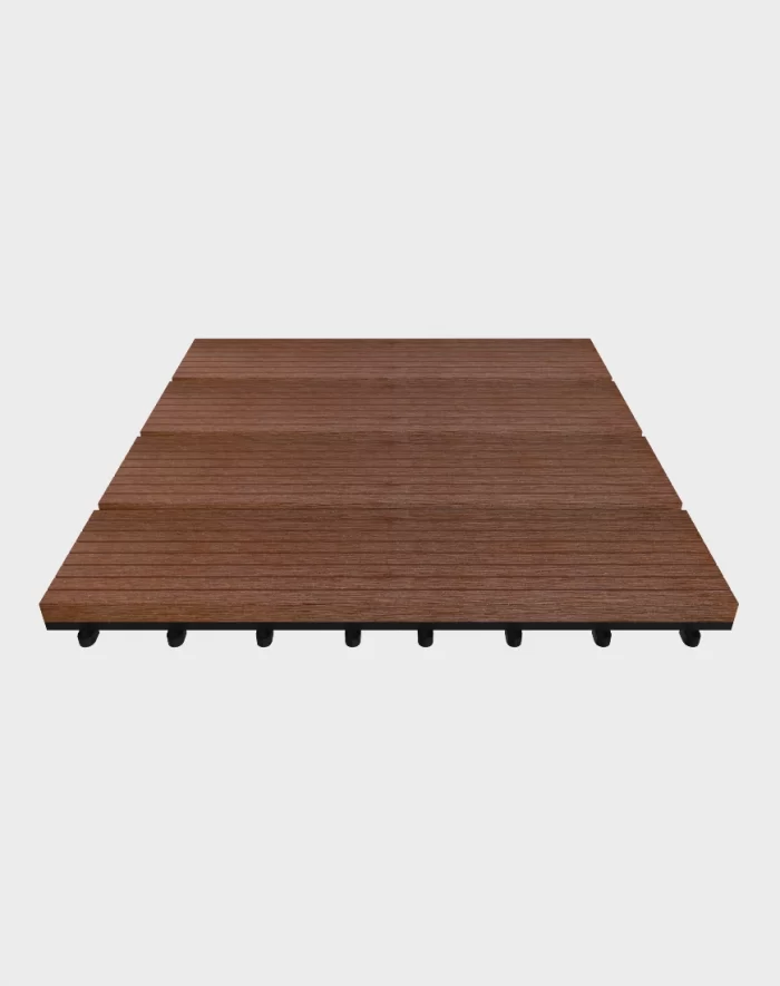 Composite deck tiles ezclip disign sand