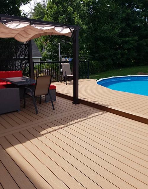 Ezdeck Design Standard Boards Composite Decking Canada SGC