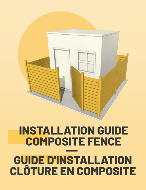 Guide d'installation de cloture en composite