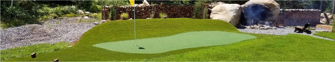 Verts de pratique terrain de golf gazon synthétique pelouse artificielle