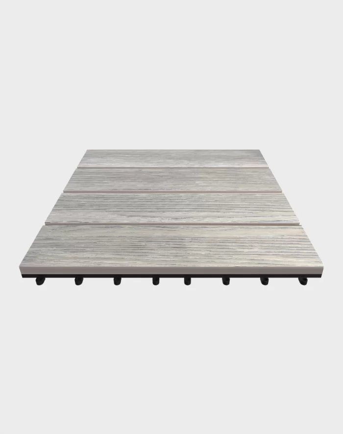 Composite deck tiles ezclip premium vanilla Composite deck tiles ezclip premium vanilla