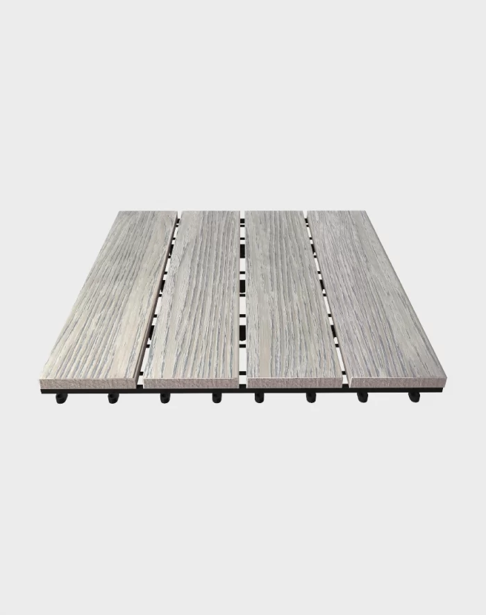Composite deck tiles ezclip premium vanilla Composite deck tiles ezclip premium vanilla