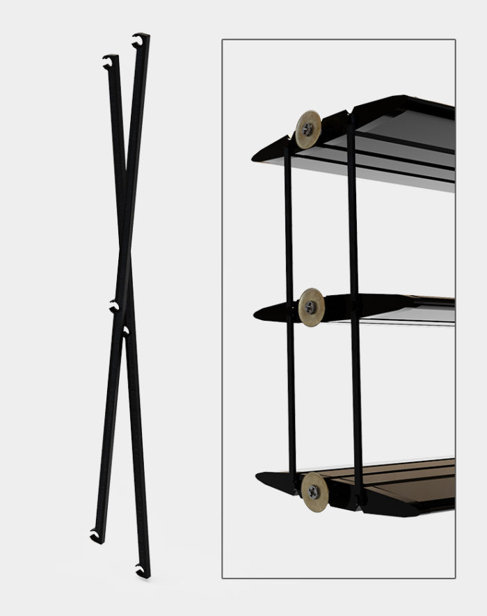 Connecteur pour 3 persiennes Connecteur pour 3 persiennes