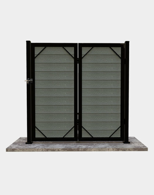 Single-folding-gate