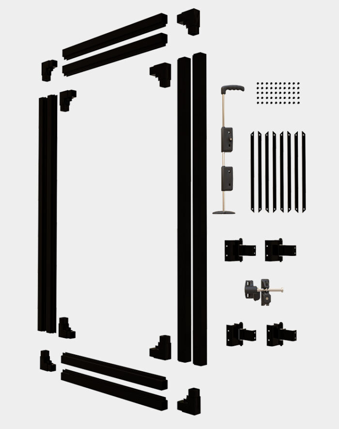 Single-folding-gate-parts-3D-view.jpg Single-folding-gate-parts-3D-view