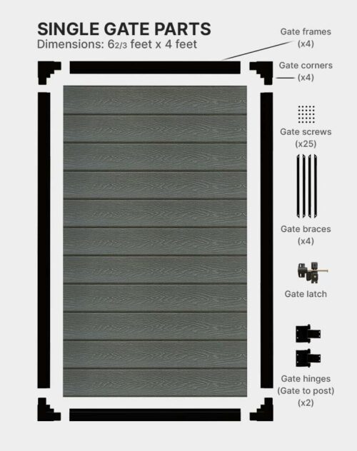 Single-gate-parts-aluminum