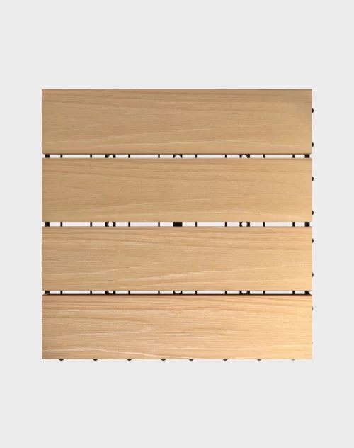 Composite deck tiles ezclip elite sandy beach