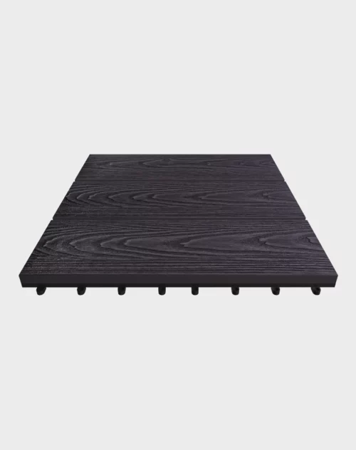 Composite Tiles EzClip Natural Black - SGC #1 Composite deckig tiles