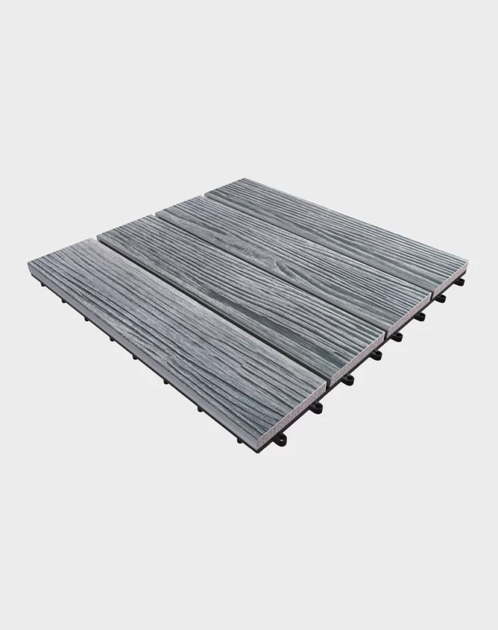 Composite deck tiles ezclip premium alaska