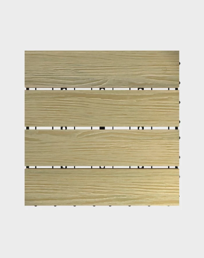 Composite deck tiles ezclip premium maple
