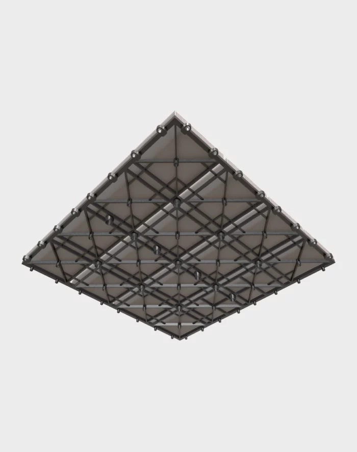 Composite deck tiles ezclip premium vanilla