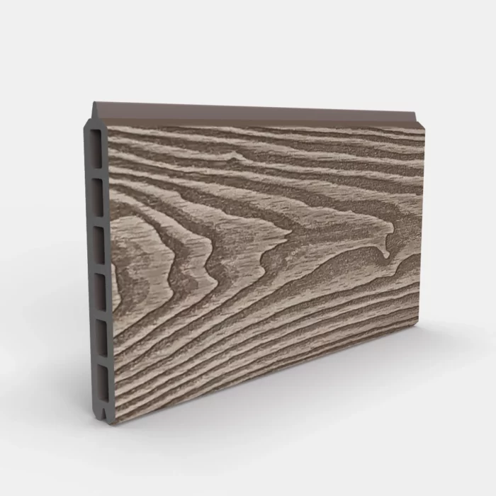 Ezfence-Natural-Chocolat composite fencing good quality in canada