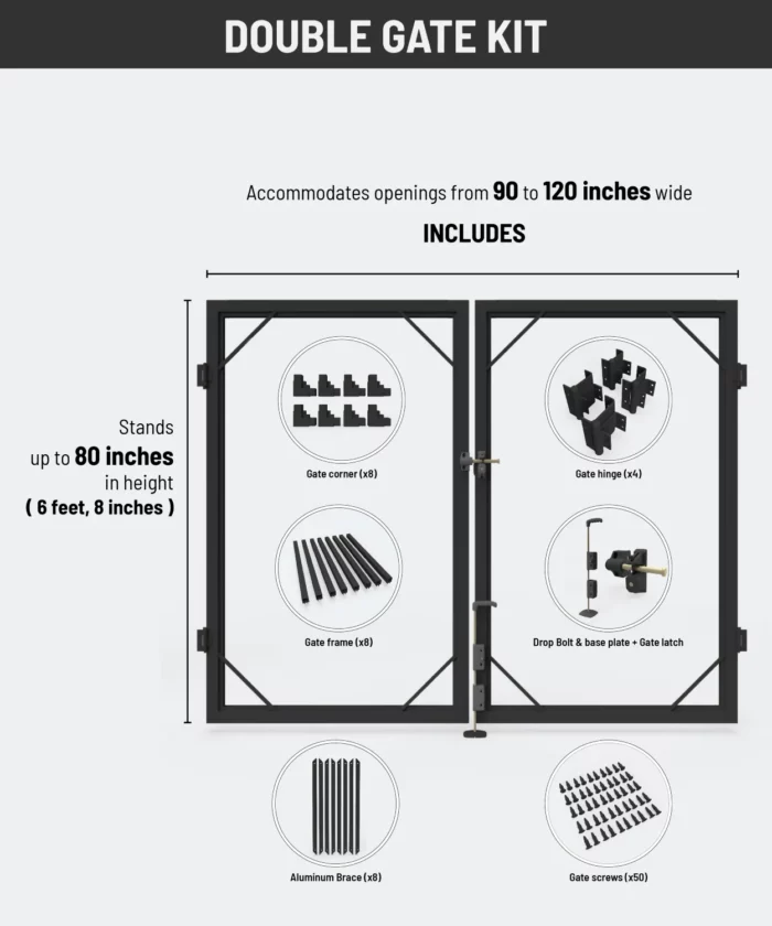 Double Gate kit from 90 inch to 120 inch_02
