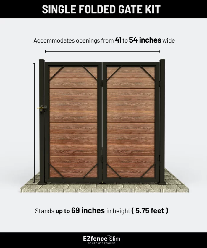41-54 - Single Folding Gate Kit 1
