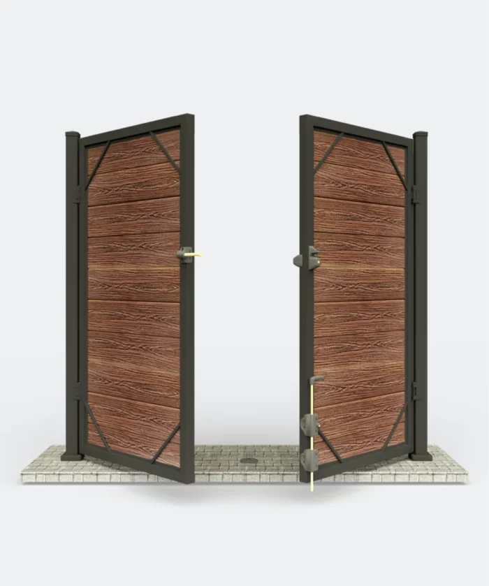 kit de porte double 48-81 2