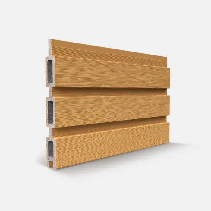 Ezfence Classic fluted board Golden1