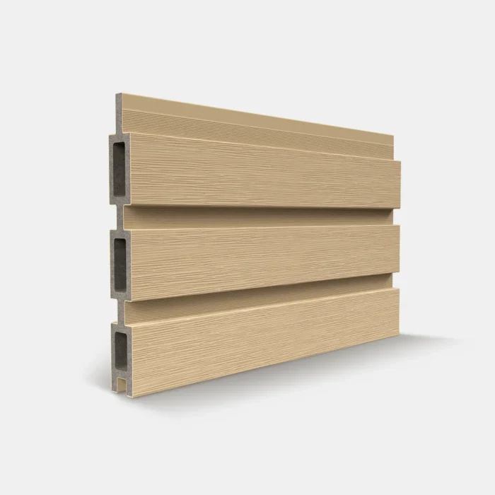 Ezfence Classic fluted fence boards Beige 1