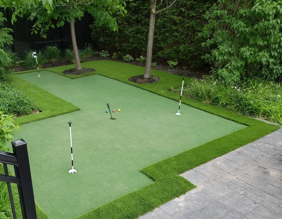 Artificial Putting Grass golf field